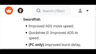 聽說Swordfish要完全被Buff了，沒人知道Treyarch腦洞可以多大，但沒人在乎當然直接巔峰狂練劍魚等更新 (45-7)
