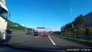 LS650W Car Dash Cam daytime video