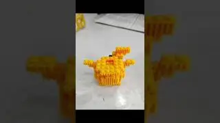 Nano blocks Pok&eacute;mon / Pikachu #mainananak #nanoblock #nanoblocks #pikachu #pokemon