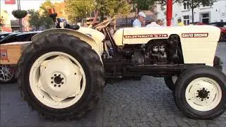 david brown 770 visiting oldtimer car event CCFP