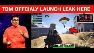 Breaking News FauG me TDM Lunch Ho gya kya 😮 Live Faug Play