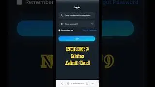 AIIMS NORCET 9 Mains Admit Card 2025 OUT 🎟 | Download Now at aiimsexams.ac.in