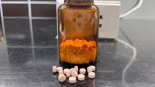 How to make a tablet using single punch tablet machine // Pharmacy Manufacturing