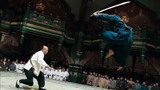 Jet Li vs Shido Nakamura Weapon Fight - Fearless