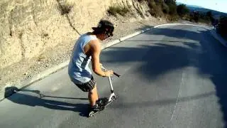 Rob &acute;Wasp&acute; Wass- Scooter Check in Barcelona