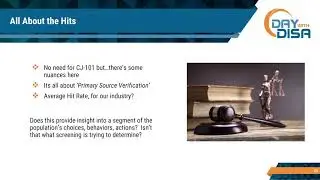 Day with DISA 2019: Your Background Check Came Back with a Hit. Now What? (Adverse Action)