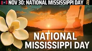 Days Behind Nov 30 National Mississippi Day: History & Facts #mississippi
