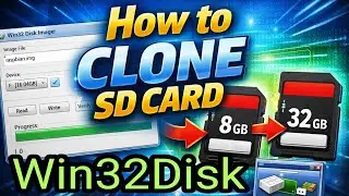 Win32 Disk Imager - How to Clone SD Card - 2026
