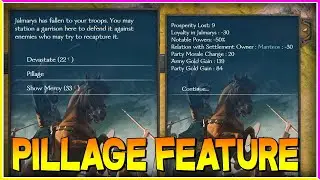 Devastate, Pillage or Show Mercy in Bannerlord (Choices & Effects)
