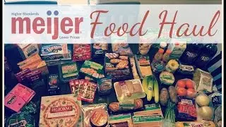 Meijer Food Haul! :)