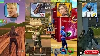 Fortnite vs Creative Destruction vs Pubg Mobile vs Free Fire - CONDE2201