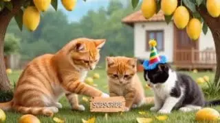 Extreme Cuteness! Orange Cat Riding a Bike Meets the Dreamy Love Boat