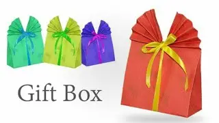 DIY crafts : paper gift bag - creative girl bhagu