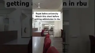 Rayat Bahra University Mohali | Reality of Rbu #rayatbahrauniversity #rayatbahrauniversitymohali