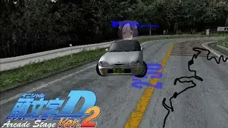 initial D Arcade stage Ver.2 (Rev.B) Time Attack Akina 2'58 EA11R (Stock)