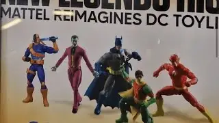 Первые изображения новых фигурок персонажей DC Comics от Mattel, которые выйдут в 2026 году.