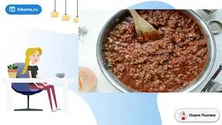 Томатный соус с фаршем. Пошаговый фото рецепт