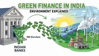 Green Finance in India | ENVIRONMENT EXPLAINED | For UPSC, SSC, Banking, RBI, NABARD Exams