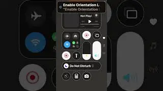iOS 26: Custom Voice Commands for Apple iPhone (Enable Orientation Lock)