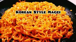 Viral Korean Maggi Recipe | Super Spicy & Easy Maggi Noodles | Step-by-Step