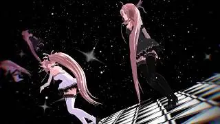 【MMD】 Bad Apple  【Tda IA Crasy White,Tda IA Crasy Black】+ DL
