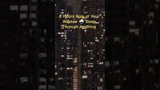 8 Hours of Pure Rain Sounds for Instant Sleep #sleepsounds #insomnia #asmr