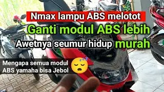 Nmax Lampu ABS melotot sensor kecepatan tidak jalan kode 42