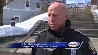 Hotel guest arrested after attacking housekeeper with scissors