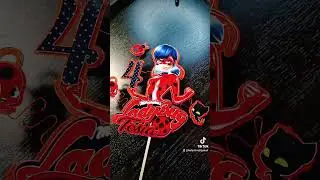 Ladybug 🐞 cake topper #caketopper #customcaketopper