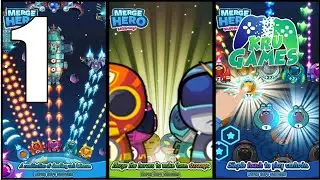 Merge Hero Shooting Gameplay Walkthrough #1 (Android, IOS)
