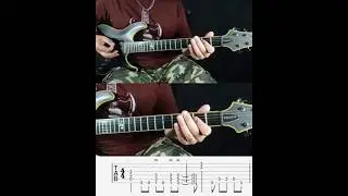 Ronnie James Dio - Rainbow In The Dark (Riff) - Guitar lesson with TAB - Tutorial - Cover