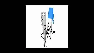 Pen X Needle Doodles (Peneedle) [BFDI: TPOT Comic]