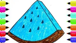 Watermelon Coloring Pages - Coloring Watermelon Coloring Pages 🍉