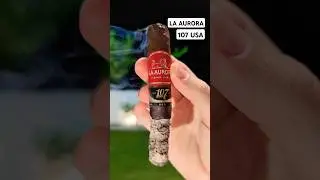 🔥👌Toasting a LA AURORA 107 USA Maduro #cigar #cigars #cigarlife #cigarsociety #lighter #asmr #shorts