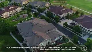 Aerial Tour of Indigo Creek, Broomfield CO l The David Hakimi Team