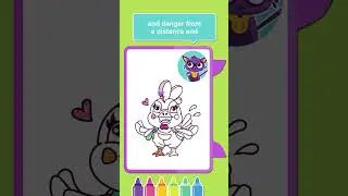 Rooster - Drawing and coloring with fun facts for kids