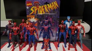 MARVEL LEGENDS SPIDERMAN 2099 ASMR REVIEW