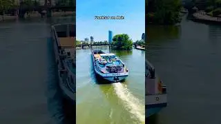 Frankfurt am Main Nehri 🇩🇪 #almanya #youtubevideos #youtubeshorts #shorts #youtube #keşfeted&uuml;ş