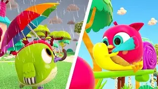 Dry & Wet song for kids! Baby songs & nursery rhymes with Hop Hop the Owl. Owl cartoons & kids songs