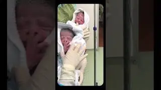 Twins #twins #newborntwins #twinsbaby #ikiz
