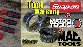 Snap-on VS MAC VS Matco - Online Warranty - Shocking Results!