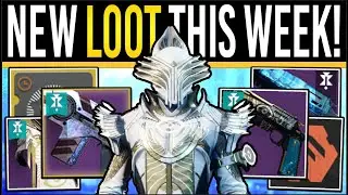 Destiny 2: NEW LOOT THIS WEEK! Shotgun HAND CANNON, New Armor, Holofoil Weapons & More!