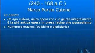 videocorso letteratura latina - lez 5 - parte 1