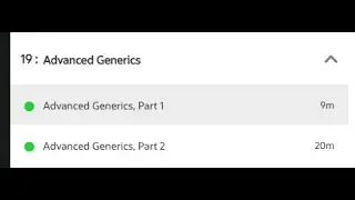 19 :Advanced Generics