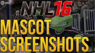 NEW NHL 16 MASCOT SCREENSHOTS! | NHL 16 News!