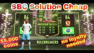 ANDERSON TALISCA SBC Solution CHEAP  55.000 coins, no loyalty needed, fifa 21 content