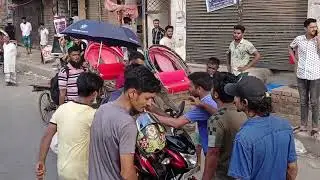 July massacre in Bangladesh. Peaceful protest in the begining.