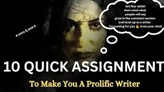 BECOME A PROLIFIC WRITER IN JUST 4 MINUTES(WORKS LIKE MAGIC)WRITING ASSIGNMENT/QUICK TEST WITH TIMER