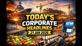 Top Corporate Updates for 21st Jan 2026 | Mazagon Dock | RBL Bank | Airfloa Rail | Nova Agritech