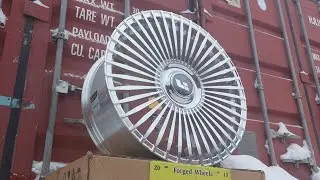 Кованые диски R22 для LIXIANG L9 L8 L7. #кованыедиски #lixiang #l9 #l7 #диски #zeekr #rollsroyce